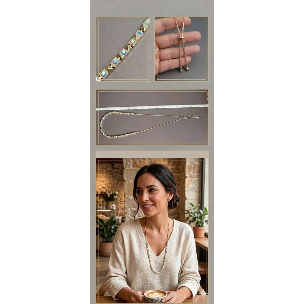 Kendra Scott Gold Veronica Sparkle Bar Adjustable Choker Necklace